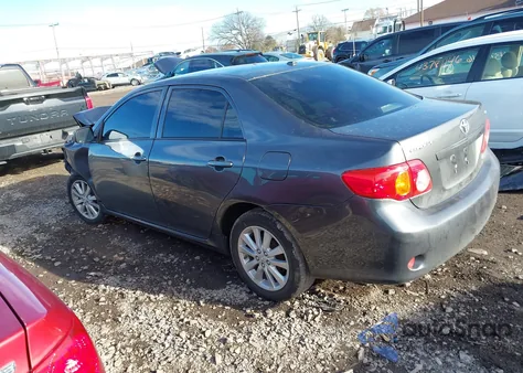 2009 Toyota Corolla Le from USA, damaged, VIN JTDBL40E19J004133